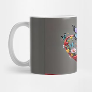 mandelbulb heart Mug